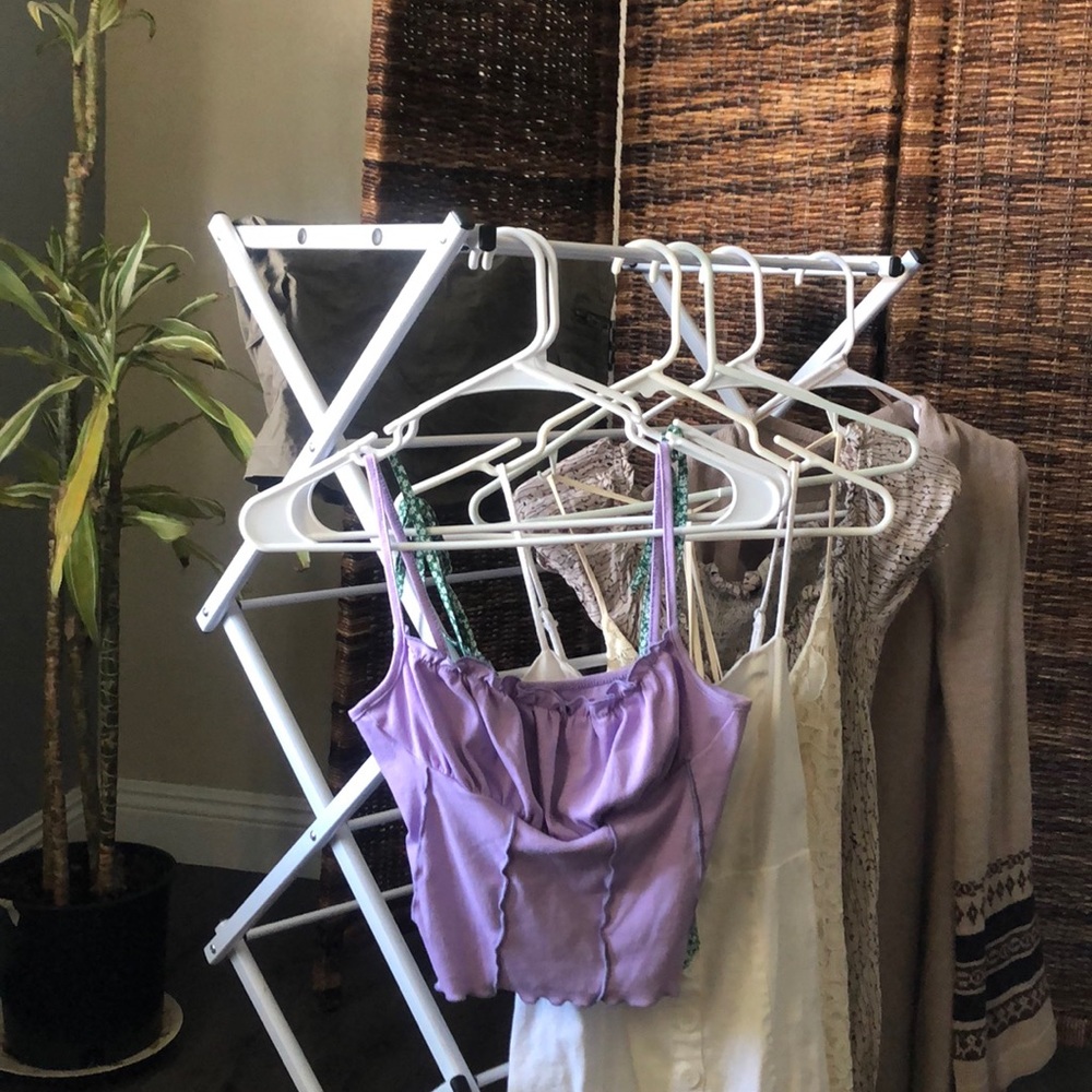 Lavender crop top